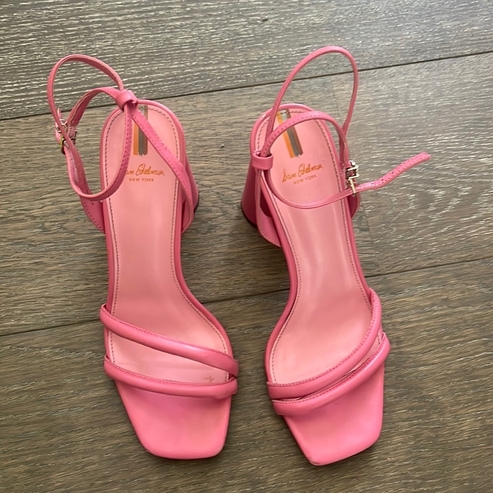 Sam Edelman Kia Strappy Sandal (Carmine Rose/pink)